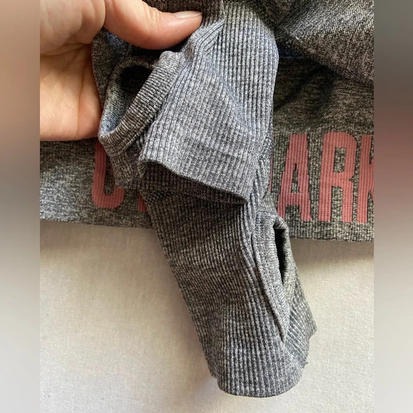 Gymshark  Flex long Sleeve Seamless Crop Top 15” PTP (XS) - Picture 6 of 9